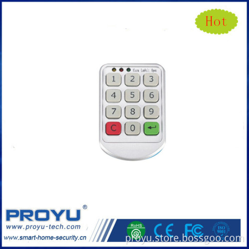 Electric digital metal keypad password cabinet lock for sauna room, mall and swimming pool